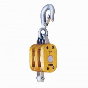 Khối gỗ đôi thường xuyên với móc