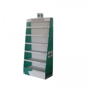 YJ Display Nhà cung cấp Pop Cardboard Giấy Hiển thị Đứng Tấm carton Tông