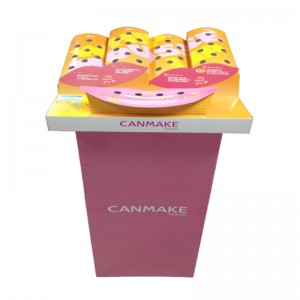 YJ Display Nhà cung cấp Pop Cardboard Giấy Hiển thị Đứng Tấm carton Tông