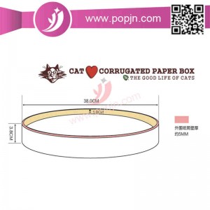 Đồ nội thất cho thú cưng Đồ chơi mèo Tấm bìa cứng Mèo Scratcher