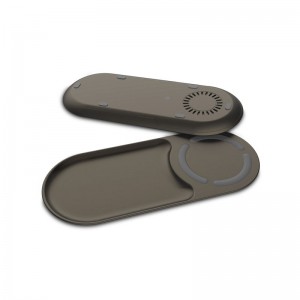 KPS-X701 Thiết kế đẹp, khay nhỏ chất lượng cao 10W sạc nhanh không dây qi 2in1