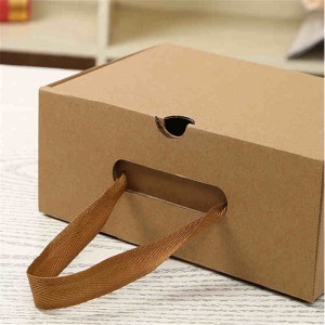 Tùy chỉnh kích thước thân thiện sinh thái in giấy bìa hộp quà tặng hộp