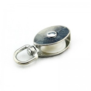 Mắt cố định nylon ròng rọc hợp kim kẽm đúc