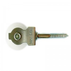 Mắt cố định nylon ròng rọc hợp kim kẽm đúc