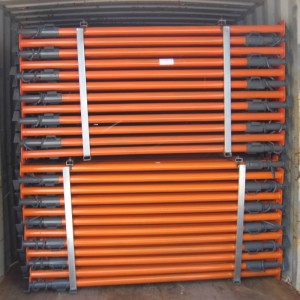 Bột tráng giàn giáo điều chỉnh thép