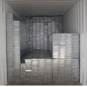 Tấm ván kim loại mạ kẽm rộng 210 với lỗ 10 mm