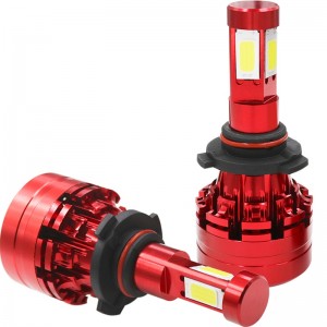 Xe 40W 6000LM siêu sáng COB HB4 9006 canbus led đèn pha 9006 led đèn pha xe led sương mù