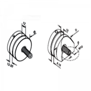 Bộ chuyển đổi thủy tinh 50MM