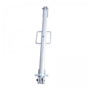 Giàn giáo tam giác tường Ván khuôn Shoring Prop Powder Coated Grey