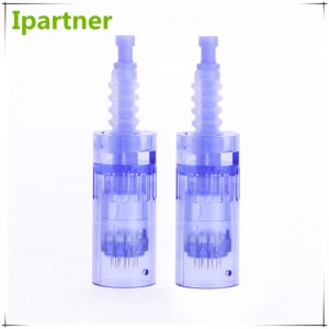 Bộ dụng cụ Ipartner 10 cái thay thế Hộp mực kim 12 pin thay thế cho Derma Pen Stamp EO tiệt trùng