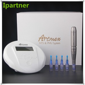 Máy xăm Ipartner Artmex V6 Trang điểm vĩnh viễn Lông mày Môi Micropig sắc tố MTS PMU