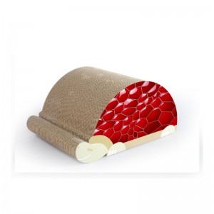 Thiết kế thời trang Thân thiện với môi Tấm bìa cứng Cat Scratch Cat Toy