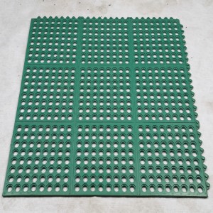 Chất lượng cao đục lỗ thảm cao su tự nhiên cho sàn