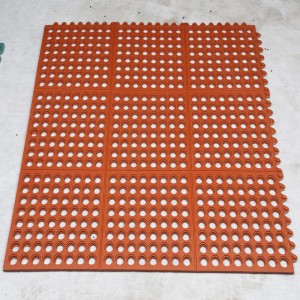 Chất lượng cao kháng nén SBR vòng cao su nệm thảm sàn cao su để bảo vệ cỏ