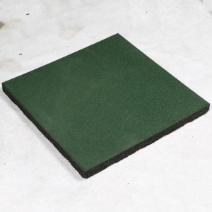 Nhà sản xuất Trung Quốc mặc sàn gạch cao su thể thao SBR chịu lực cho trung tâm Chindren