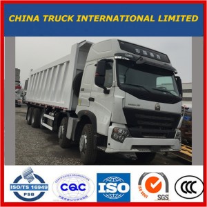 Xe tải tự đổ HOWO 8X4 với 12 bánh
