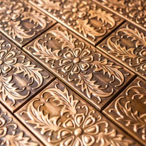 Đồng Back Gạch khảm phòng tắm và trang trí gạch Piastrelle Bagno Con Fiori