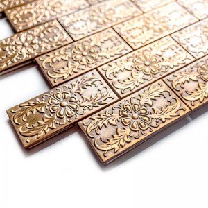 Đồng Back Gạch khảm phòng tắm và trang trí gạch Piastrelle Bagno Con Fiori