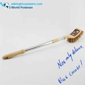 AK91001 Akbrand Bàn chải vệ sinh Đàn hồi ống thép không gỉ Đầu vuông