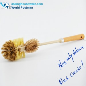 Bàn chải vệ sinh Akbrand Bàn chải bãi biển Xử lý với bàn chải nhỏ đa chức năng