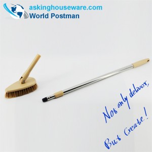 Akbrand Tay cầm dài đàn hồi sàn cọ hình tam giác