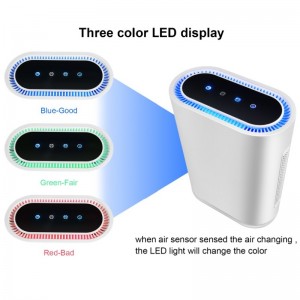 Máy lọc không khí Ozone chống bụi và khói bụi với bộ lọc HEPA