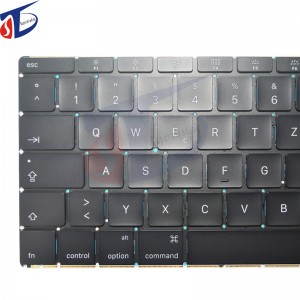 Bàn phím A1534 Đức thay thế không có đèn nền cho Apple MacBook Retina 12 '' A1534 2015 Bàn phím