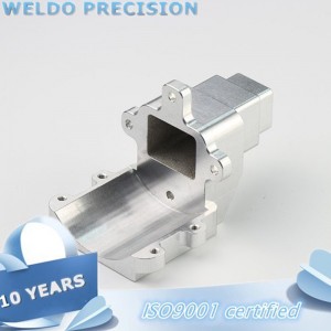 gia công cnc chính xác tùy chỉnh các bộ phận nhôm với sandblast và anodized