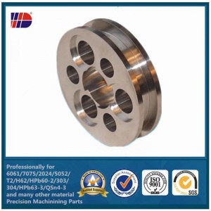 Thép không gỉ tùy chỉnh máy móc trung tâm CNC Máy móc phụ tùng tại nhà máy Trung Quốc