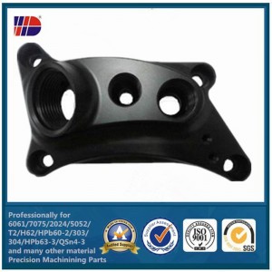 Tùy chỉnh cắt máy phay CNC Phần nhôm với anodized phun cát