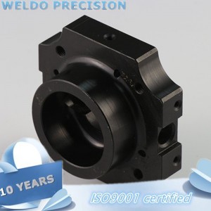 Tùy chỉnh cắt máy phay CNC Phần nhôm với anodized phun cát