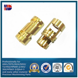 Gia công tùy chỉnh CNC quay phay phần kim loại đồng thau