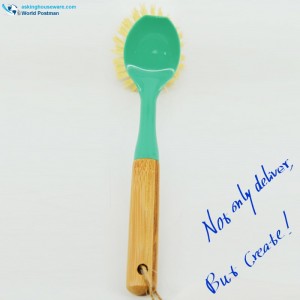 Bàn chải làm sạch tay cầm tre Akbrand ở Tiff. Màu