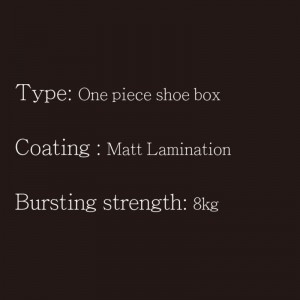 Hộp giày một mảnh loại5