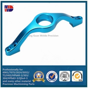 Trung Quốc Nhà cung cấp Tùy chỉnh nhôm dự phòng Phụ tùng phay CNC chính xác với anodize