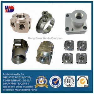 phụ tùng nhôm không gỉ Phụ tùng gia công CNC chính xác cao