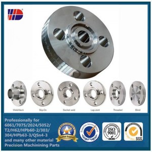 Chất lượng cao OEM gia công CNC tùy chỉnh gia công mặt bích thép không gỉ