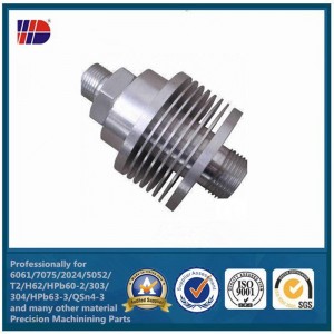 thép không gỉ kim loại nhôm Chính xác CNC quay bộ phận gia công