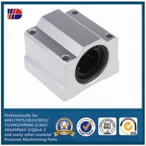 Gia công phay CNC chính xác Thành phần nhôm