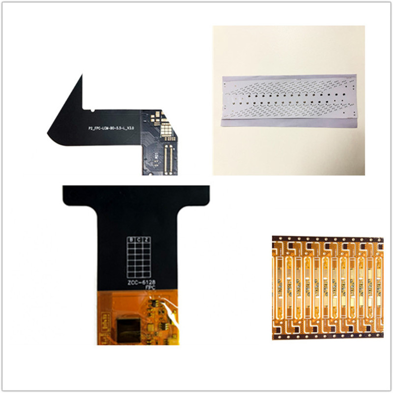 FPC cho Bảng điều khiển cảm ứng / FPC cho LED / Goldfinger Stiffener mạ vàng FPC OEM Bảng mạch linh hoạt PCB linh hoạt Bảng mạch cáp FPC