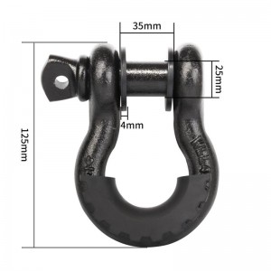 Phần cứng tùy chỉnh 4.75T Recovery Bow Shackle