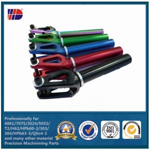 hIgh Phần gia công CNC bằng nhôm chính xác với phun cát và anoidze