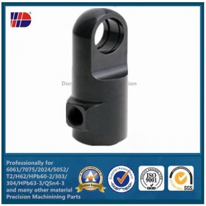 Gia công nhựa POM chính xác màu đen cho các bộ phận nhựa tùy chỉnh