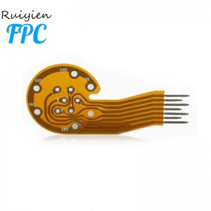 Chất lượng tốt giá rẻ fpc 1020 linh hoạt mạch in pcb cảm biến vân tay điện dung fpc cho hệ thống đăng ký cử tri