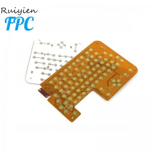 OEM Gold Finger Linh hoạt FPC Sản xuất FPC nhỏ Điều khiển từ xa phổ biến Cảm biến vân tay Bảng mạch in linh hoạt