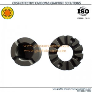 Vòng bi than chì và thanh / khối bôi trơn than chì