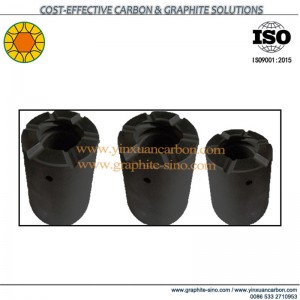 Vòng bi than chì và thanh / khối bôi trơn than chì