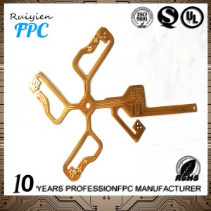 Ruiyien PCB, mô-đun máy ảnh fpc FPC Polyimide Film Ứng dụng điện tử FPC Cáp phẳng linh hoạt