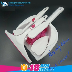 Bàn chải quét bụi Akbrand Chổi quét cửa sổ Squeegee Dish Brush Chà Bàn chải 4in1 Dụng cụ làm sạch Set