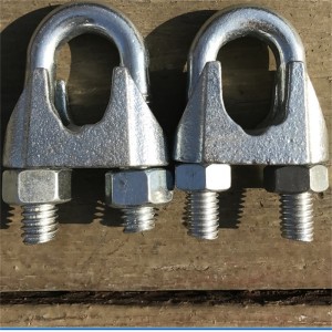 Din741 Kẹp dây kẽm đúc cho phần cứng đường dây điện